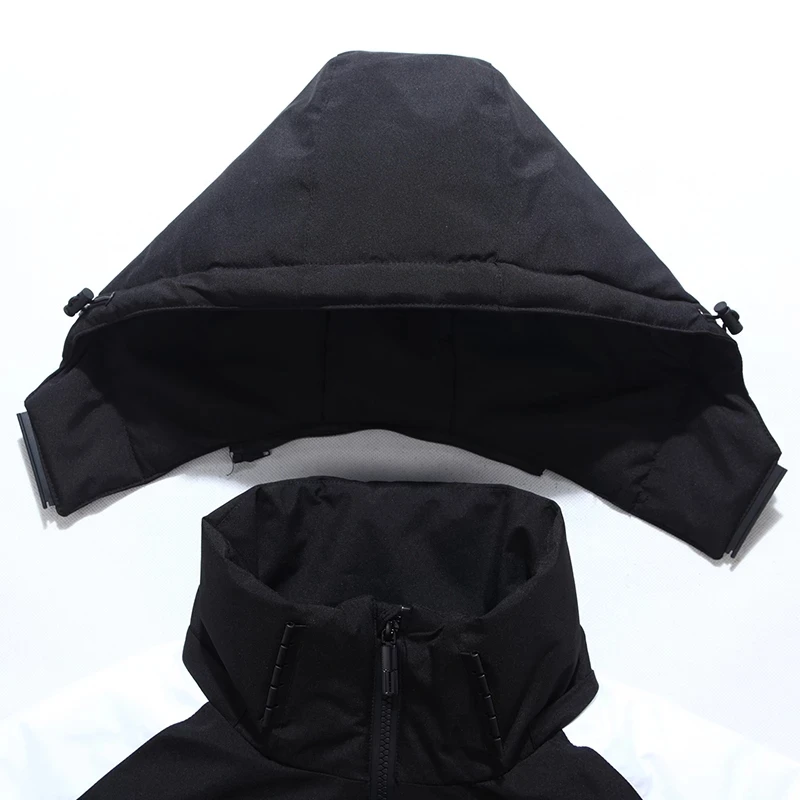 Winter Patchwork Puffer Jacket Men's Thicken Warm Down Jackets 2022 Outdoor Mens Windproof White Duck Down Parka Coat Outfits