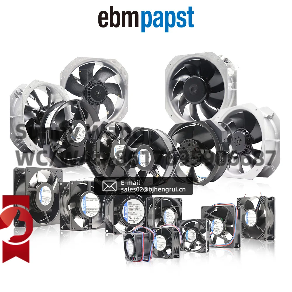 Фото ebmpapst DV4600-492 120x120x38 мм 12038 12 см 115 В переменного тока 19 Вт 0,24 А 120 мм осевой охлаждающий вентилятор шкафа с шарикоподшипником №5