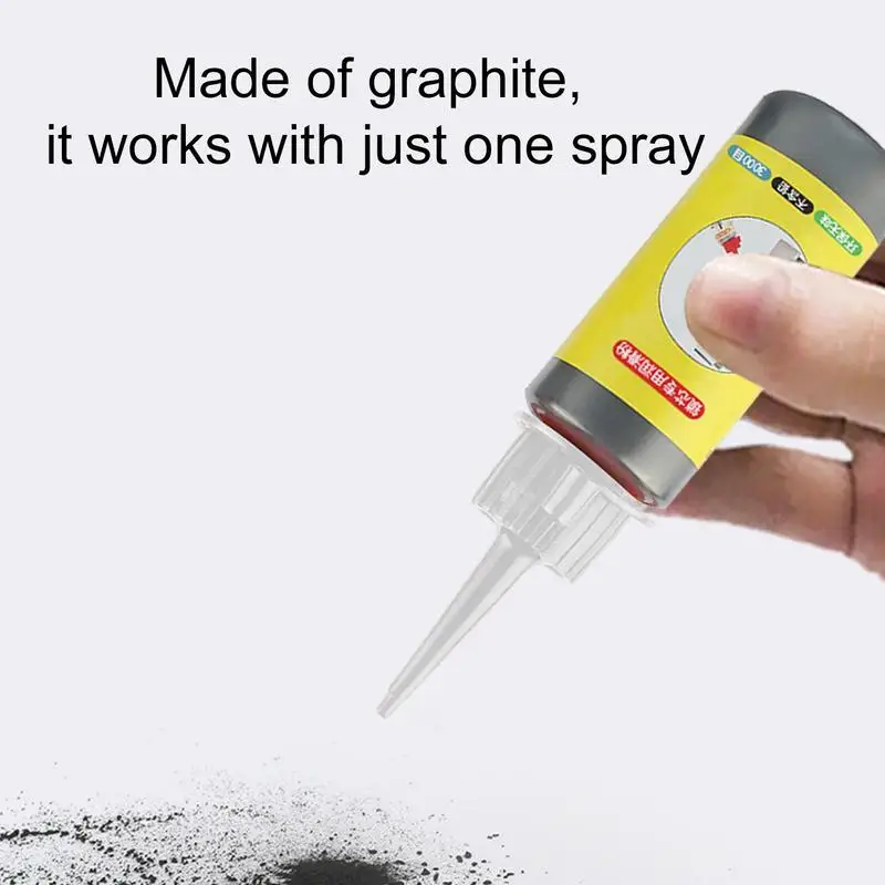 Графитный порошок 60 мл нелетучая многоцелевая смазочная пудра с ключами