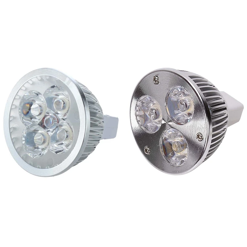 

LED MR16 Spotlight 12V 4W (340 Lumen - 50 Watt Equivalent) & Dimmable 9W MR16 Warm White LED Light Spotlight Lamp