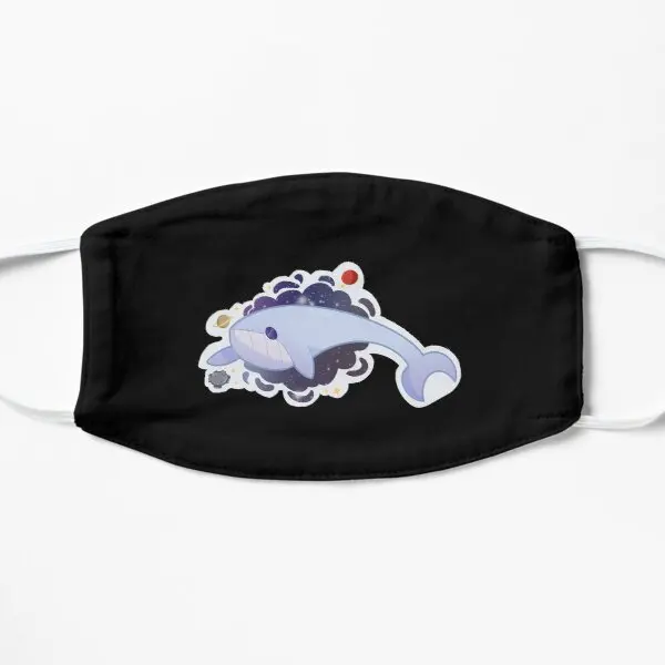 

Cosmic Whale Flat Printing Face Mask Unisex Cute Accessories Beauty Protective Haze Fashion Mouth Cotton Anti Dust Cosplay