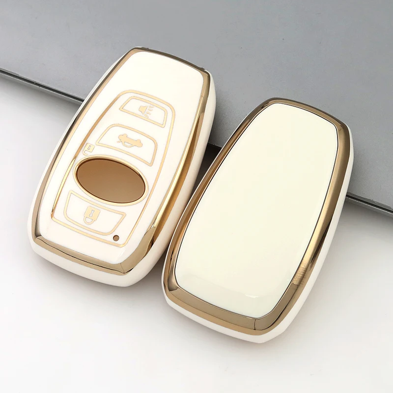 

Чехол для ключей из ТПУ с 4 кнопками для Subaru Legacy Impreza Forester XV BRZ WRX Levorg, чехол для дистанционного ключа без ключа 2017 2018 2019