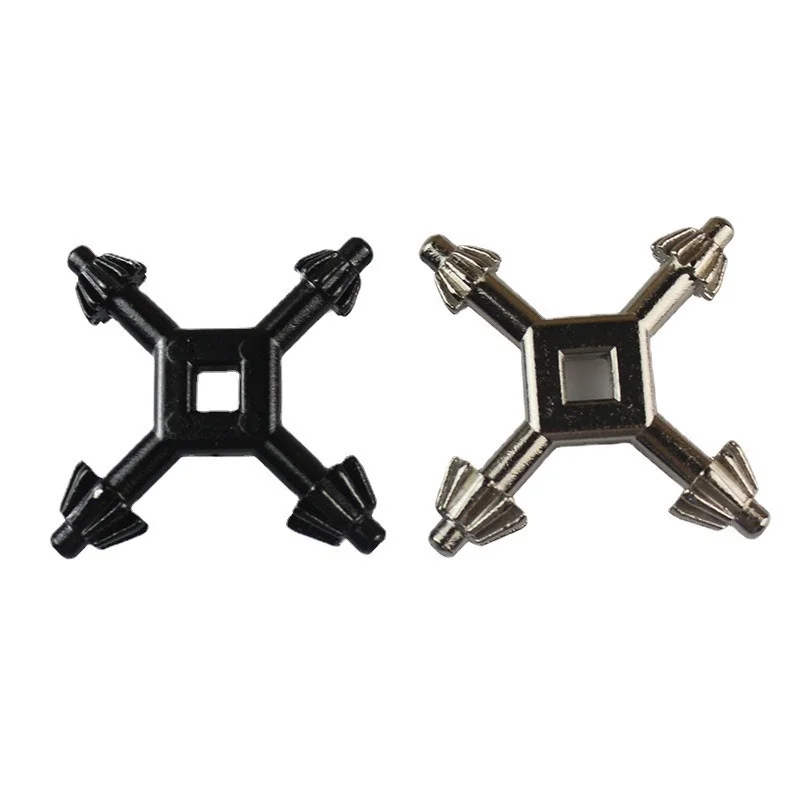 

1pc 4-in-1 Multifunctional Hand Drill Key Cross Wrench Drill Chuck Wrench Key Lock Electric Chuck Accessories Repair Tools Set