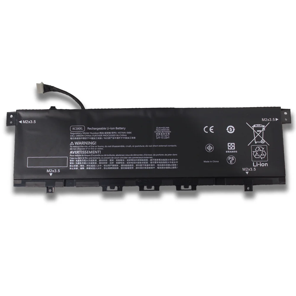 Фото Аккумуляторы для ноутбуков 15.4V 53.2Wh 3454mAh, подходят для HP Envy X360 KC04XL TPN-W133 TPN-W136 L08496 - 8 батарей №2