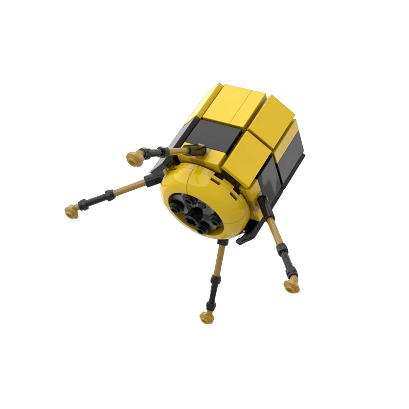 Фото 324 детали MOC Hakuto R Lunar Lander Rashid Tenacious: Конструктор-модель космического аппарата, архитектурная игрушка, подарки на Рождество и День рождения, идеи для самостоятельной сборки №2
