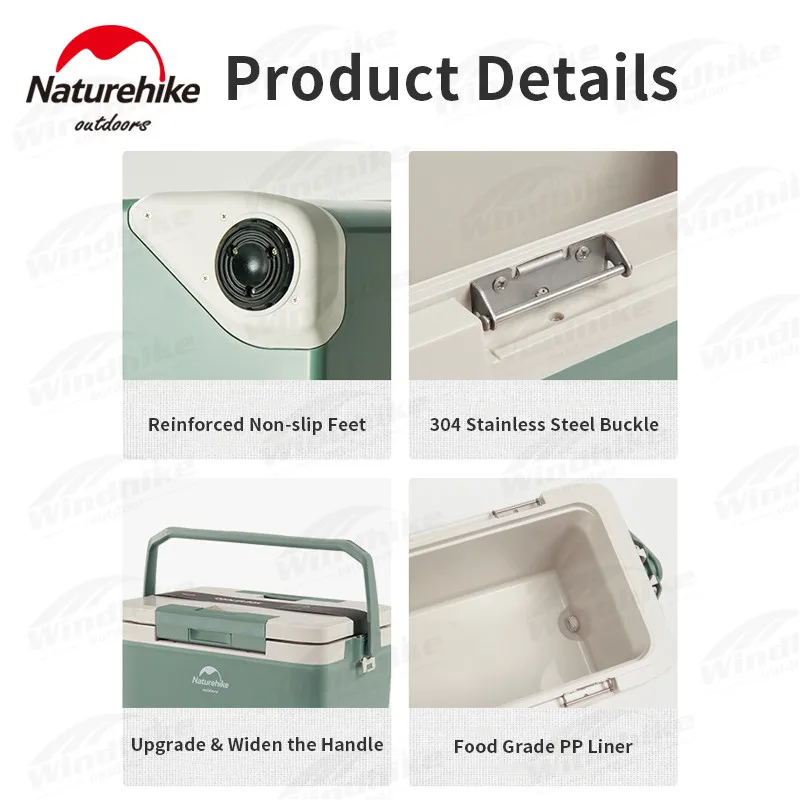 Naturehike уличная коробка для еды 22 л/30 л высокой емкости фруктов ПП холодная