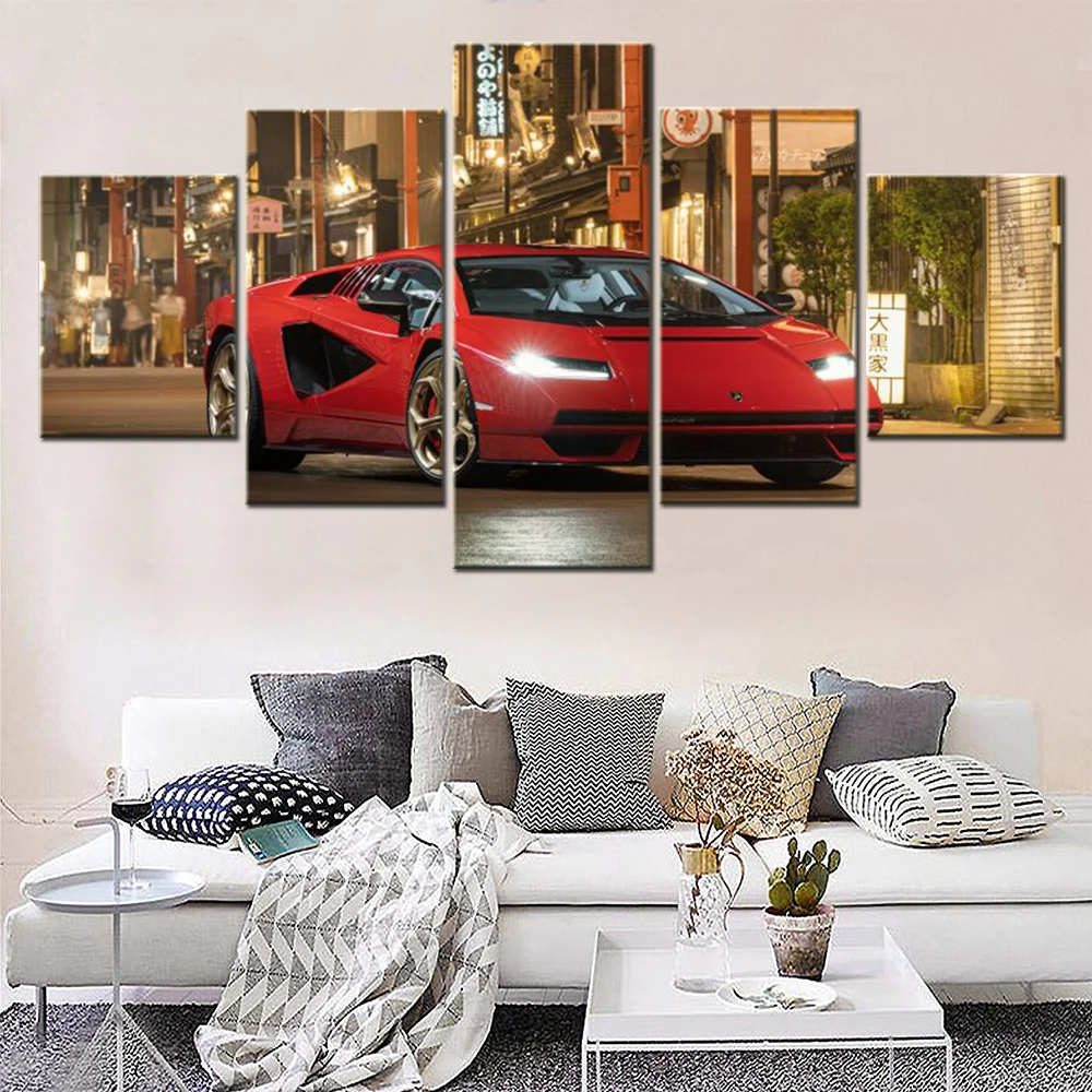 Набор постеров автомобилей Countach LPI 800-4