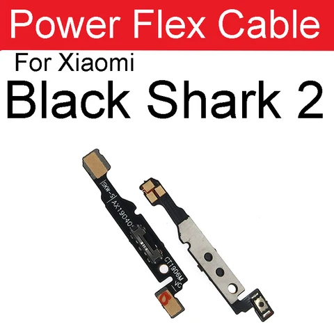 Гибкий кабель питания и громкости для Xiaomi Black Shark 2 Кнопка включения/выключения питания и переключатель регулировки громкости боковая клавиатура Flex Ribbon