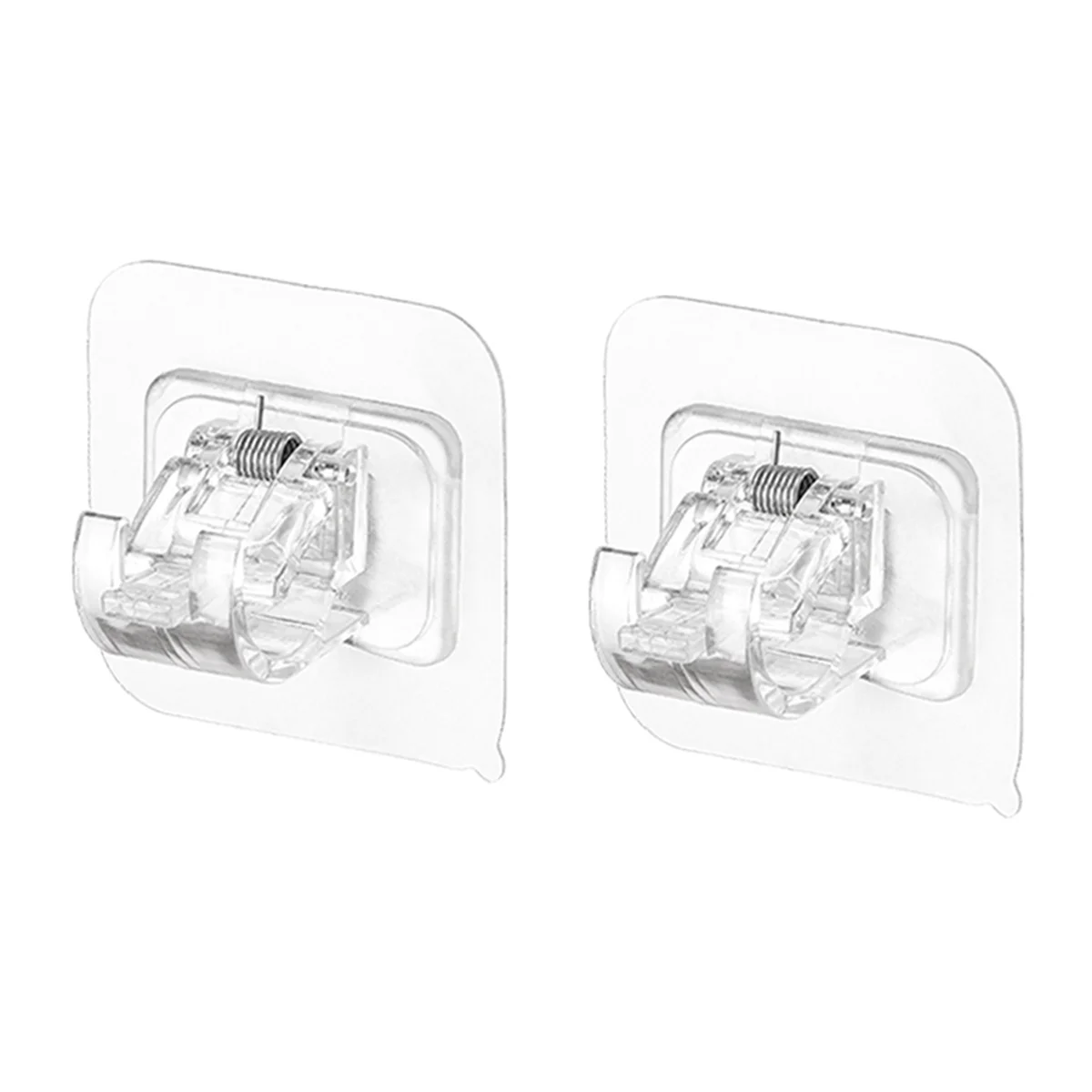 Набор кронштейнов для карнизов без сверла регулируемые клейкие держатели из 2