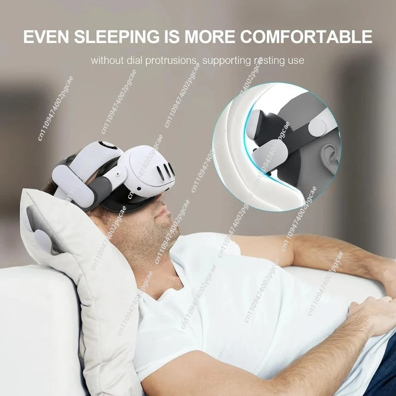 Аксессуары BOVR P-ro Super Strap, совместимые с Meta Quest 3S, с функцией охлаждения головы и сменным аккумулятором. (art.: 3920daea241cd) - 3920daea241cd