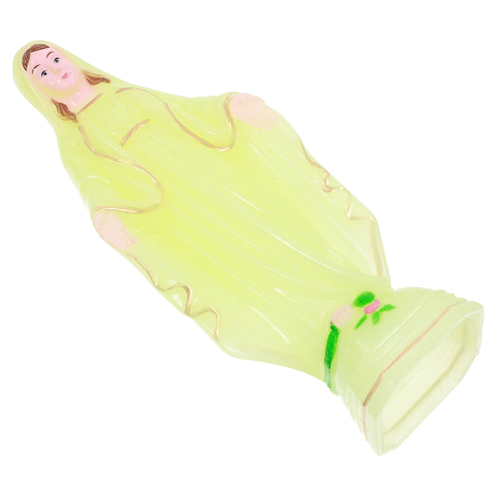 

Glow The Dark Virgin Mary Para Mesa De Church Decoration Religious Style Adornment Wedding Table Decor