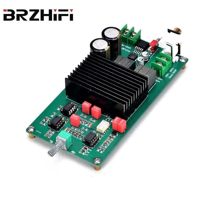 

BRZHIFI DIY TPA3255 Mono 600W High Power Full Frequency / Subwoofer Can Choose Audiophile HIFI Digital Power Amplifier Board