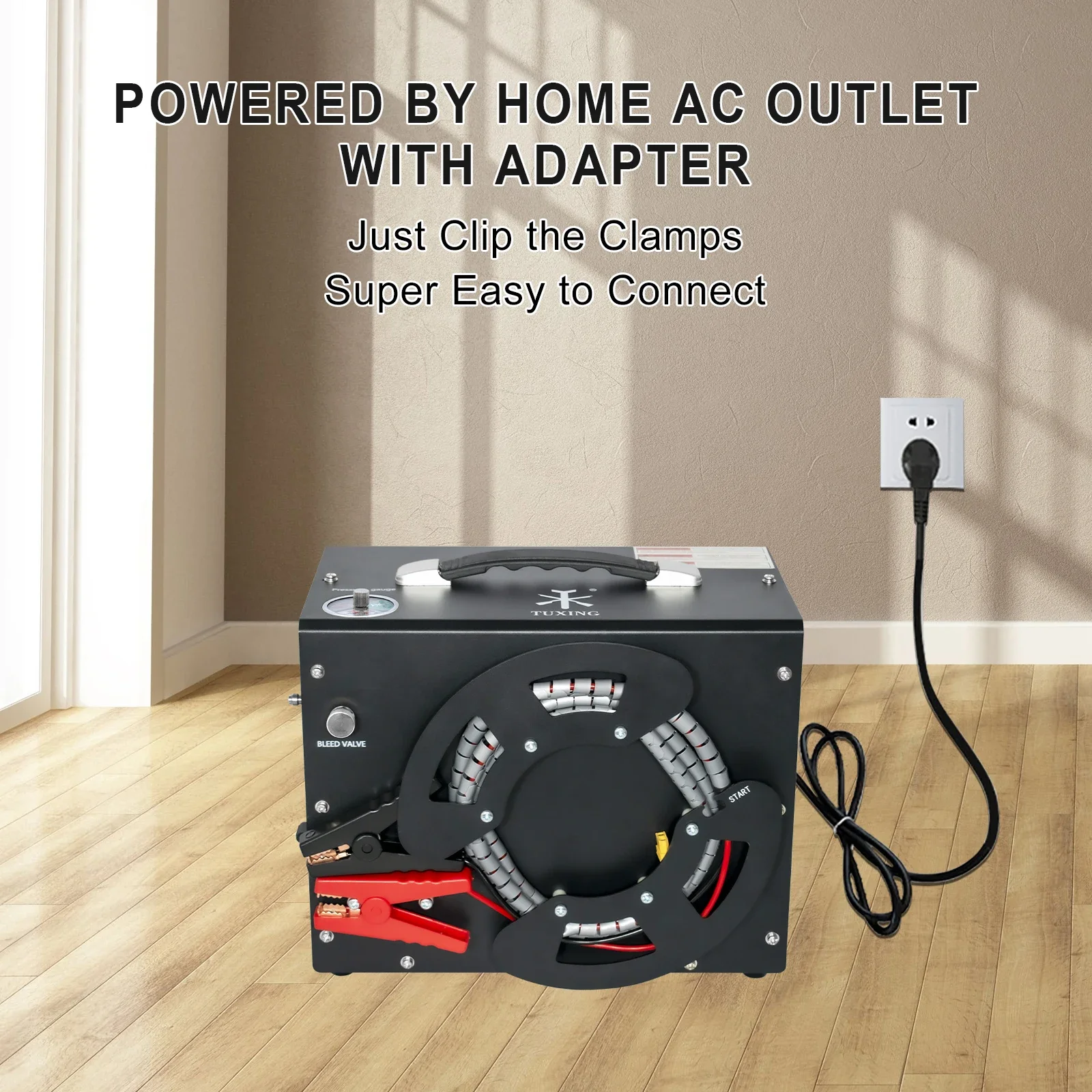 Воздушный компрессор TUXING TXES062 300Bar PCP Auto-stop