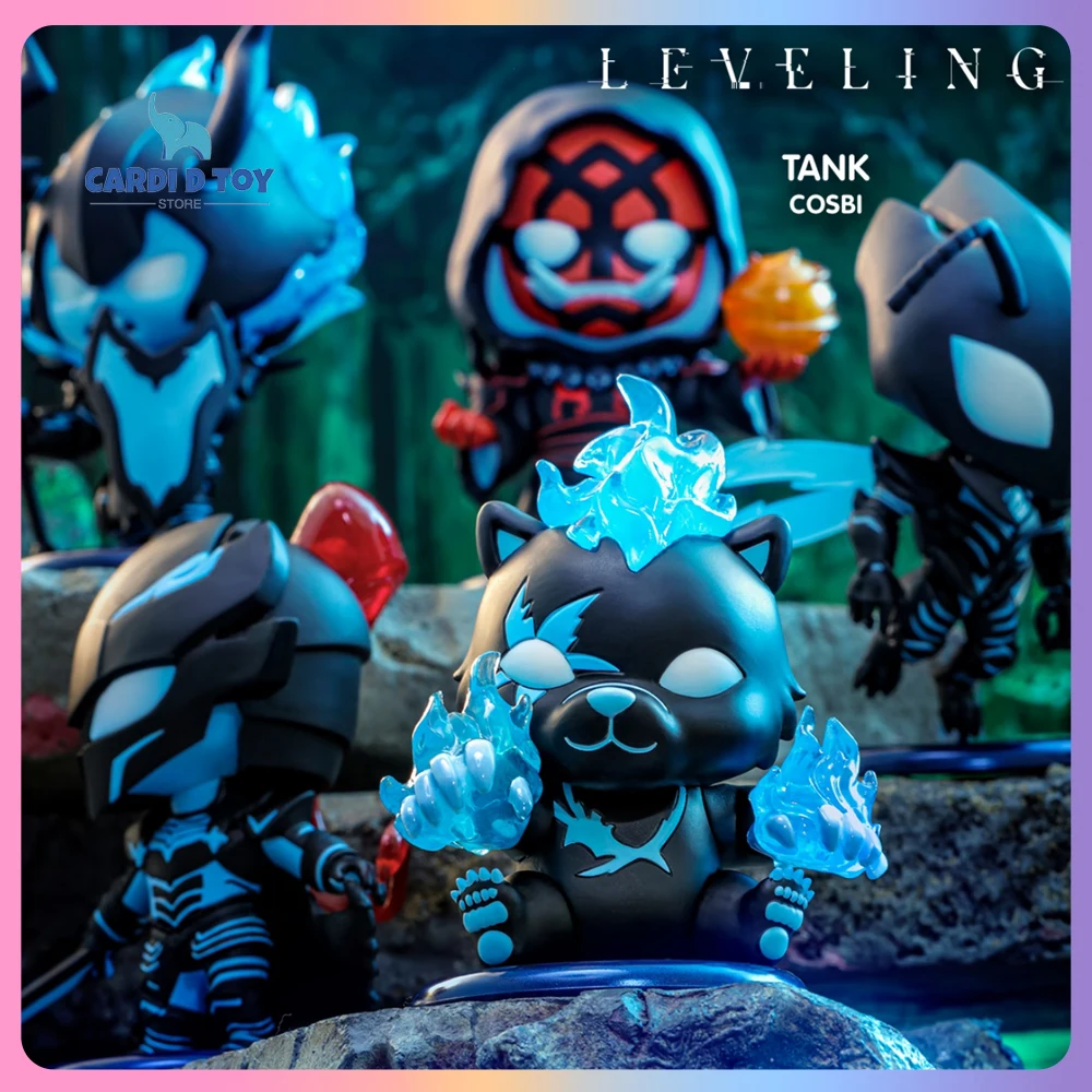 Фото Новые оригинальные фигурки Hot Toys Only I Level Up: Аниме-персонажи Solo Leveling, мини-фигурки Cosbi в слепых коробках, коллекционные фигурки-сюрпризы, подарочные игрушки №1