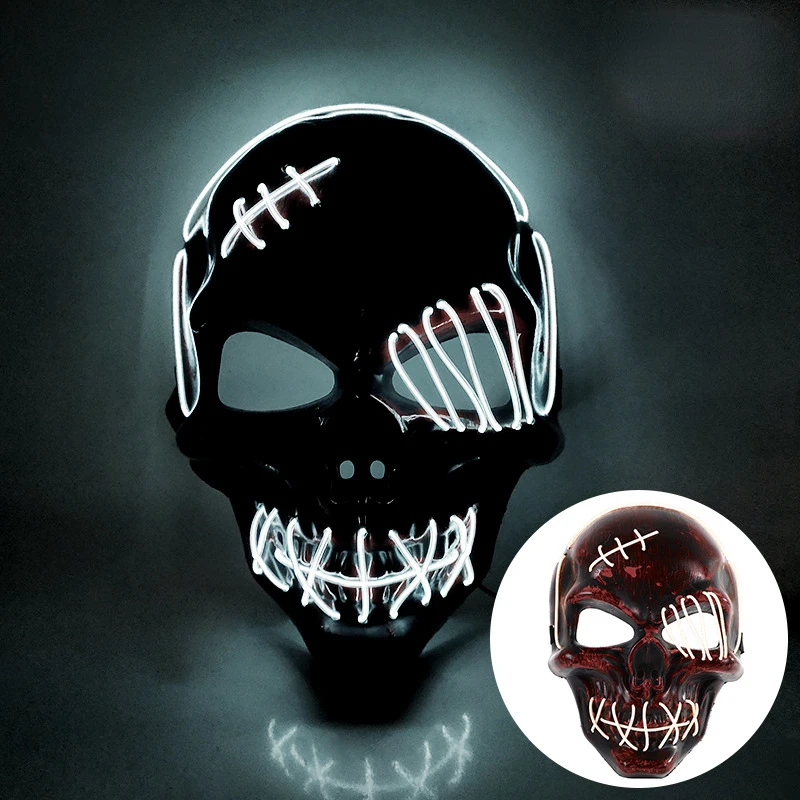 Маска для косплея на Хэллоуин классная фотомаска маски с черепами женская