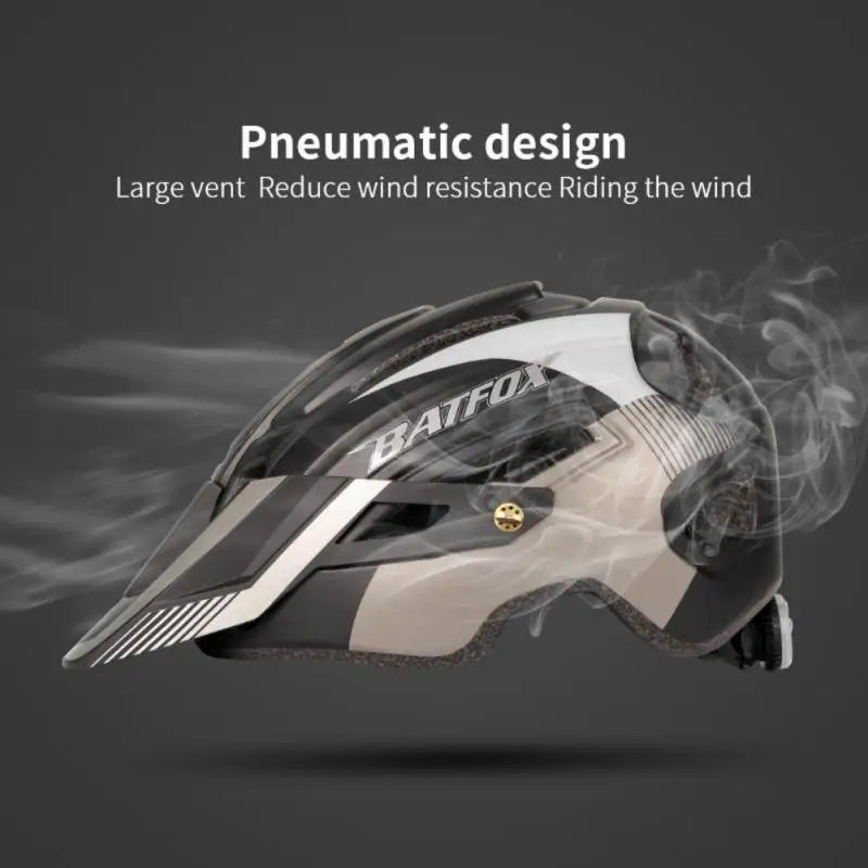 

Mountain Bike Helmet With Headlight Bicycle Helmet Skateboard Helmet Riding Sports Anti-collision Cap Safety Cycling Equipment