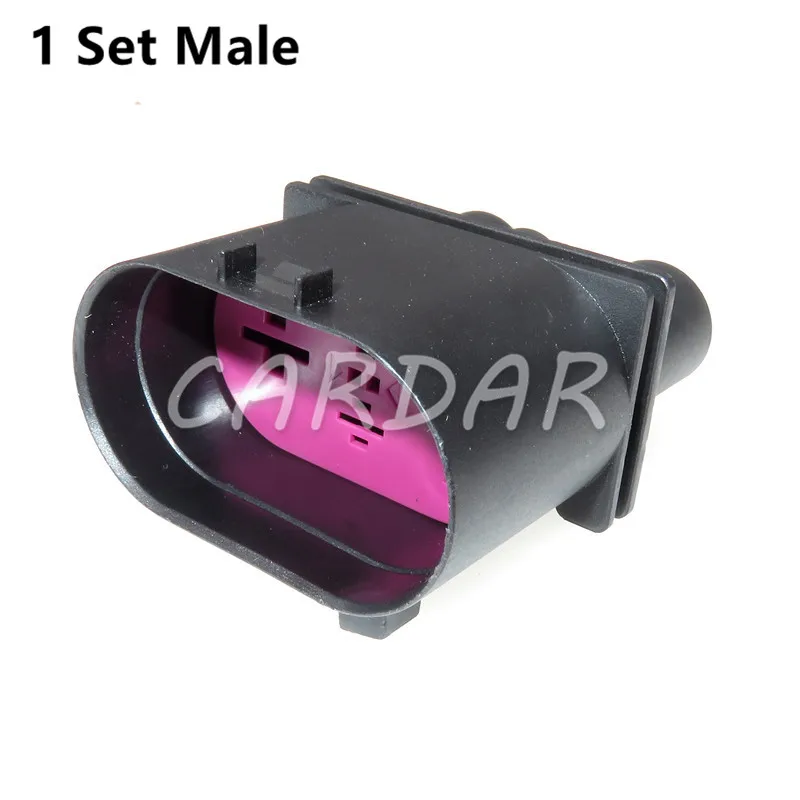 

4 Pin 1J09064 1J0906444 1J0906234 автоматический разъем датчика проводки, розетка вентилятора для VW Passat B7 Tiguan Golf Skoda Octavia Yeti Audi