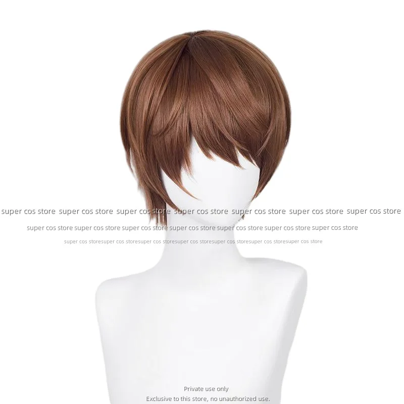 Аниме Death cos Note Yagami Light Косплей Костюм Парик Кофейный Цвет Школьная Форма Полный Комплект Взрослый Мужской Хэллоуин Карнавальный Костюм (art.: 3920cdb1fe48d) - 3920cdb1fe48d