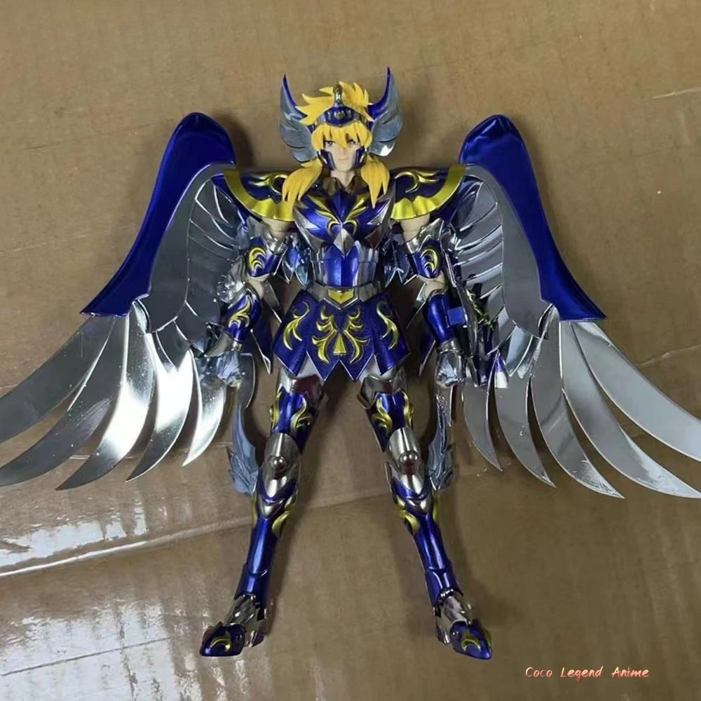 Фото В наличии: Модель ST Saint Seiya Myth Cloth EXM/EX Soul of God EX SOG Cygnus Hyoga V4, Бронзовый Святой, Металлический корпус, Рыцари Зодиака, игрушка №4