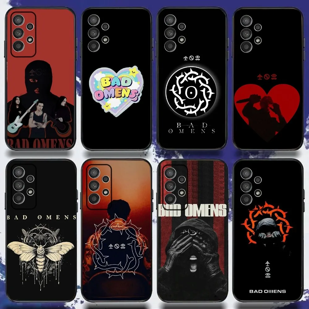 Чехол для телефона Band Bad O-Omens Samsung S24 S21 S22 S23 S30 Ultra S20 Plus Fe Lite Note 10 9 цвет черный