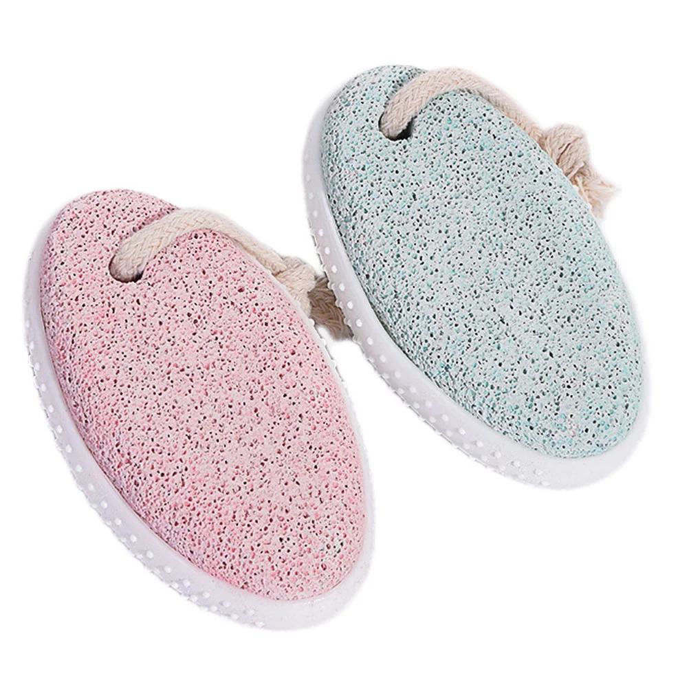 

Foot Pumice Scrubber Feet Callus Skin Remover Tool File Dead Pedicure Stone Exfoliator Hard Scraper Natural Removal Rasp Scrub