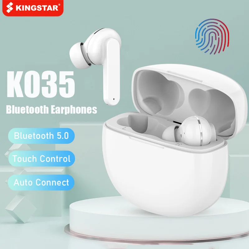 

KINGSTAR TWS Wireless Fone Bluetooth 5.0 Earbuds HiFi Music Earphones With Mic Auriculares Sports Headphones Handsfree Headset