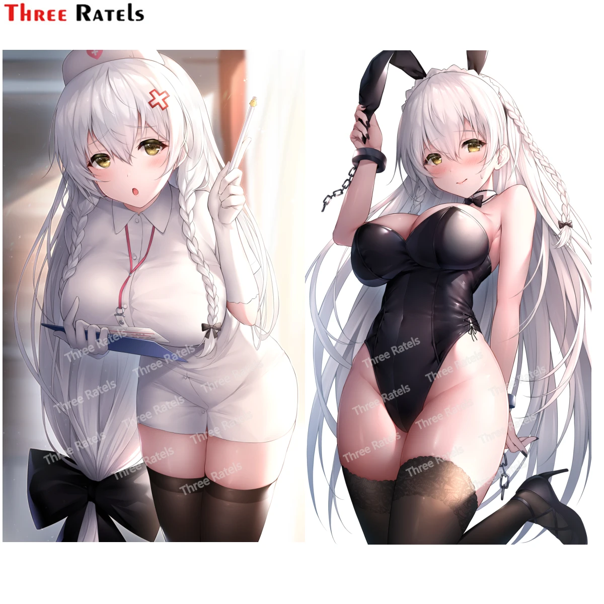 

Three Ratels G330 Hermione And Hermione Azur Lane Car Accessoires Waterproof Sunscreen Vinyl Anime Decals