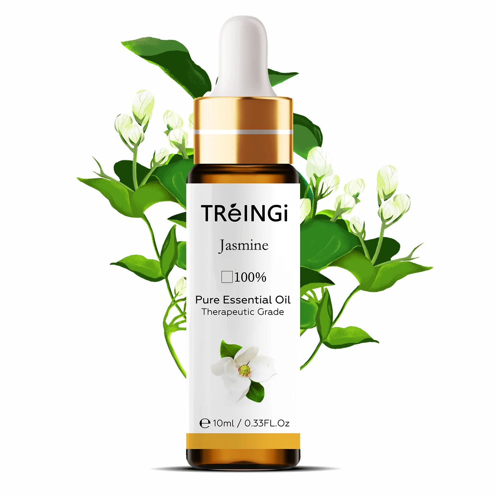 10 мл с пипеткой чистый натуральный диффузор эфирного масла жасмина эвкалипт