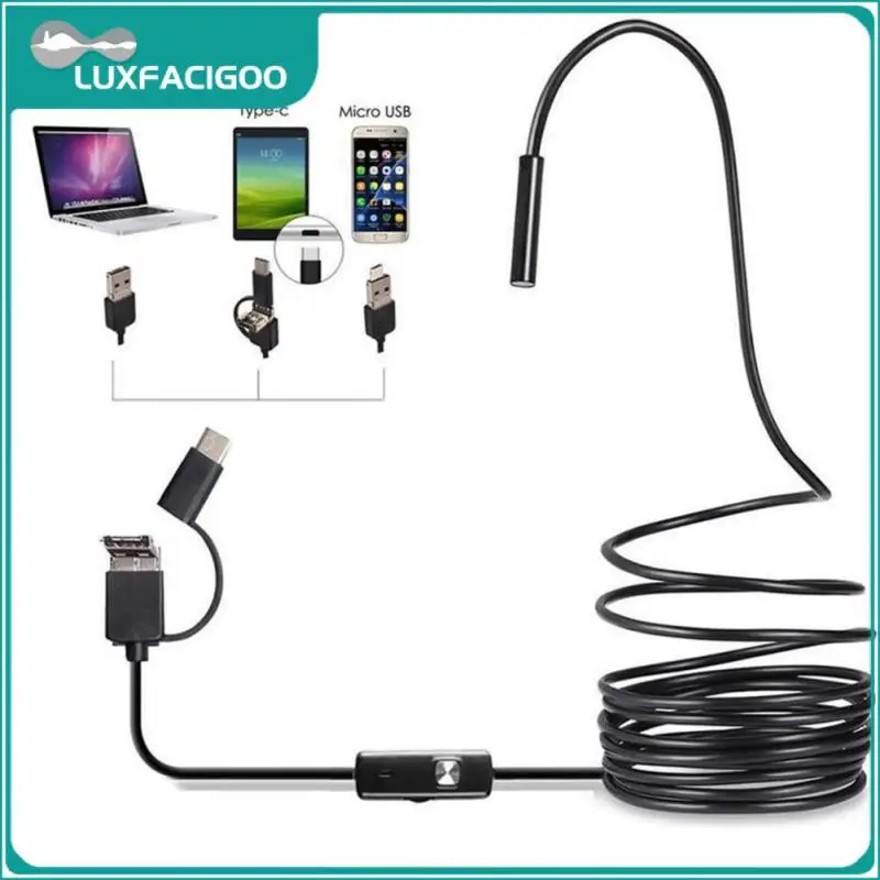 

Usb Android Borescope Cameras 7mm Flexible Inspection Endoscope Mini Camera 6 Leds Endoscope Camera For Phone Pc Ip67 Waterproof