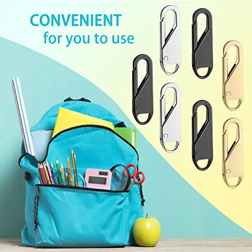 5 шт. сменные универсальные металлические насадки на молнии