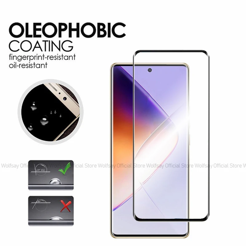 2/4 шт. Защитное стекло для телефона Infinix Note 40S