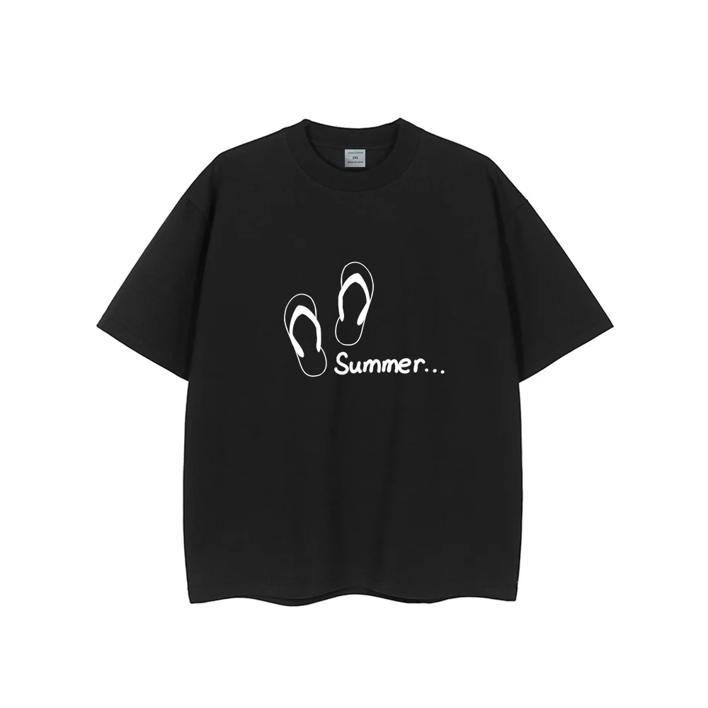 Рисунок 3 - Футболка с принтом тапочек для мужчин и женщин