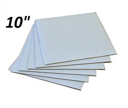

10 Square Coated Cakeboard, 100 ct