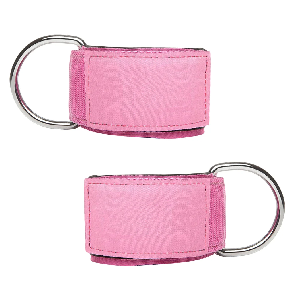 

2pcs Ankle Straps Elastic Resistance Band Ankle Calfs Band Fitness Strap for Gym Workouts Machines Leg Exercises )