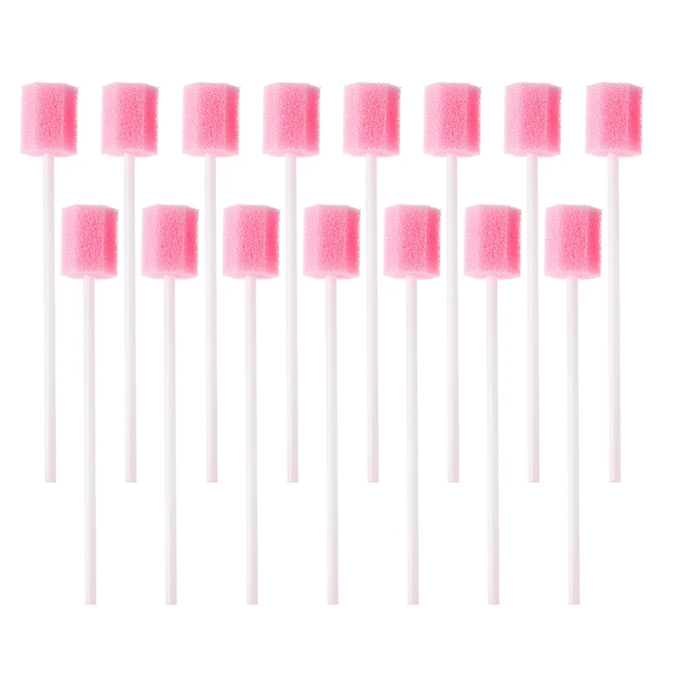 

Swabs Oral Sponge Mouth Cleaning Dental Swab Disposable Care Tooth Sterile Cavity Swabsticks Gum Elderly Unflavored Flocking