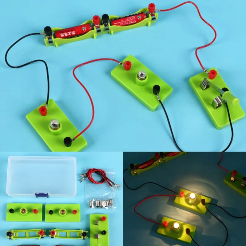 

Physics Hands-on Kids Basic Children Kit Toys Ability Educational Circuit Electricity Teaching STEM For Toy Learning Experiment