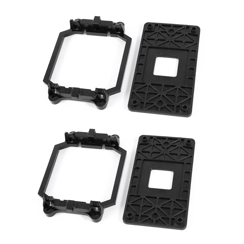 

2X CPU Fan Base Black Plastic For AMD AM2 AM3 Socket