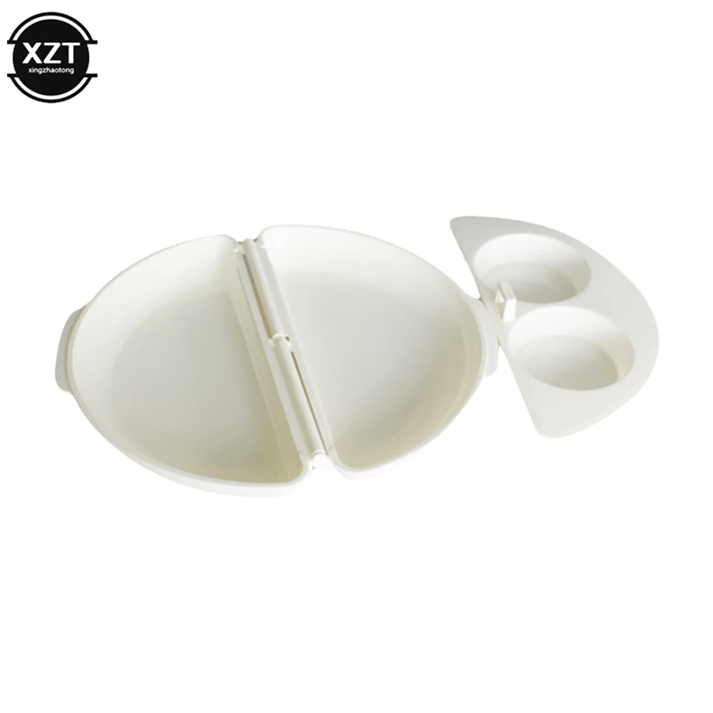 Креативная Полезная форма для приготовления двух яиц микроволновый омлет