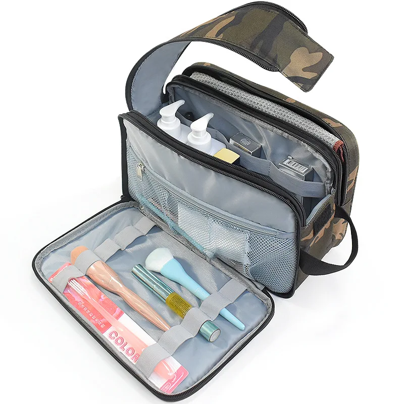 

Travel Business Waterproof Toiletry Bag Shaving Dopp Kit for Men Women Shower Bathroom Makeup Cosmetic Organizer Handbag