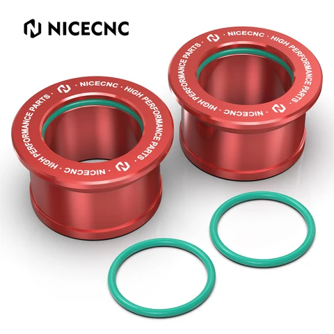 NICECNC проставки для заднего колеса, воротники ступицы для Honda CRF250R CRF450R CRF450X 2005-2024 CRF 250RX 450RX 450RWE 250X CRF450RL CRF450L