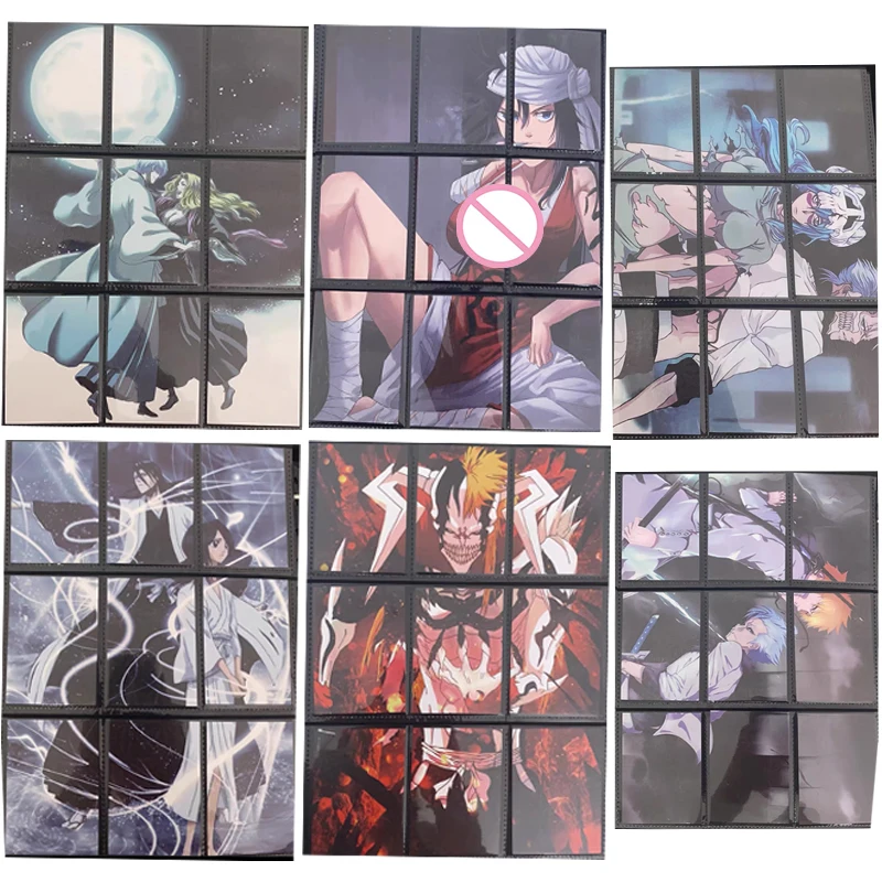 Аниме отбеливатель Kurosaki Ichigo Inoue Orihime Kuchiki рукава Neliel Tu Oderschvank головоломки карты Новая коллекция подарок на день рождения для мальчика