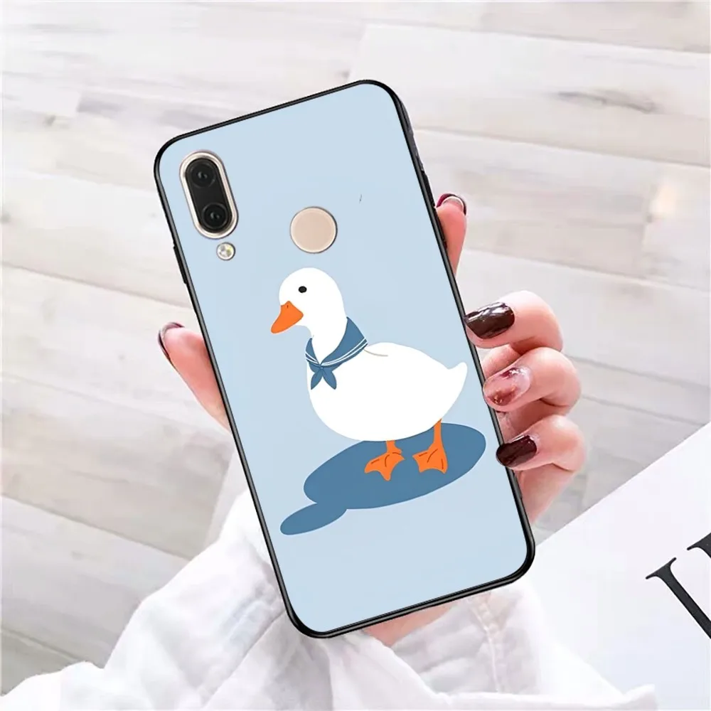 Goose Duck Cute Phone Case For Redmi 5 6 7 8 9 10 Plus Pro 6 7 8 9 A GO K20 K30 K40 Pro Plus F3 Fundas