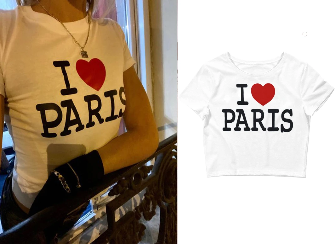 Уличная одежда в стиле Харадзюку Модель 2000 года модные милые детские футболки с