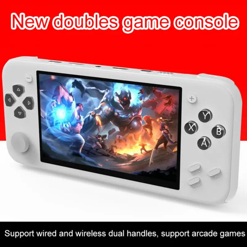 

XRS-2000 Retro Video Handheld Game Console Built-in 1000+ Classic Games 5.1 Inch HD Screen Portable Gaming Device Double Players