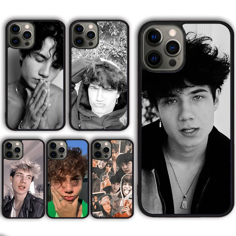 Jaden Hossler��s Tattoos Phone Case Cover for iPhone 16 15 SE2020 13 14 11 12 Mini Pro Max 6 7 8 Plus coque fundas Shell
