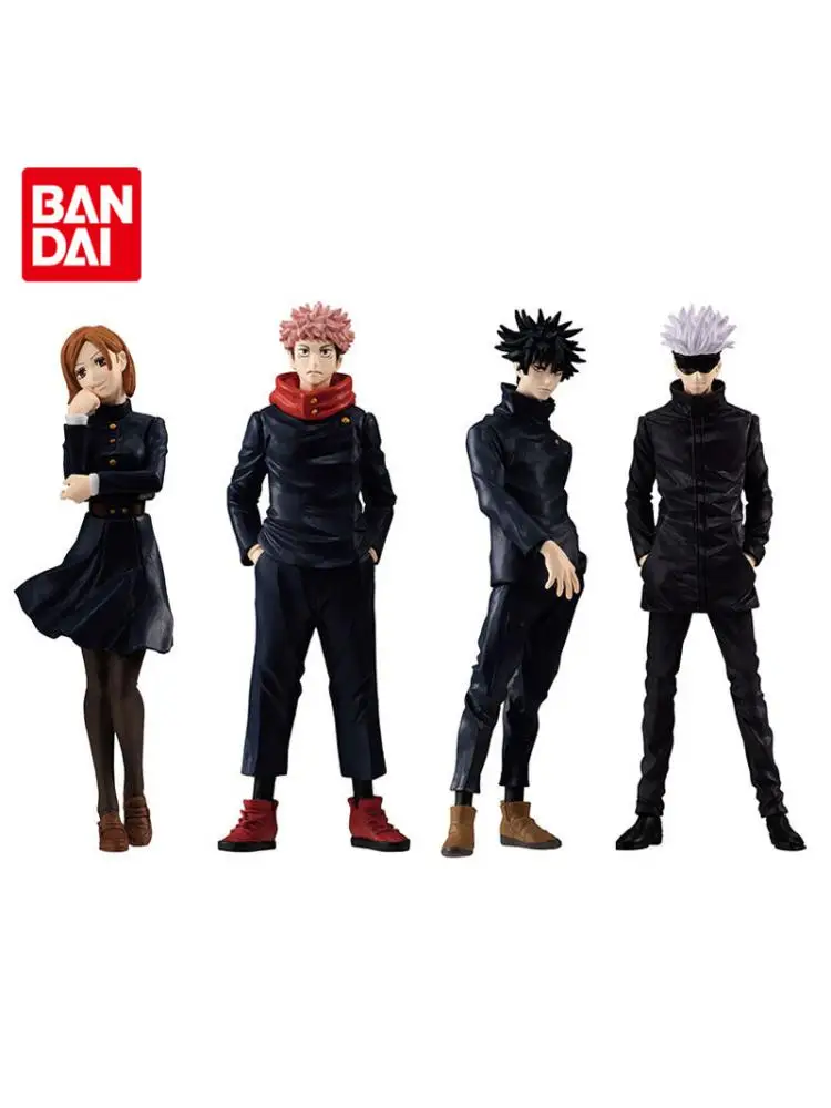 

Genuine Gashapon HG Jujutsu Kaisen Itadori Yuji Gojo Satoru Fushiguro Megumi Kugisaki Nobara 01Anime Action Figure Toys