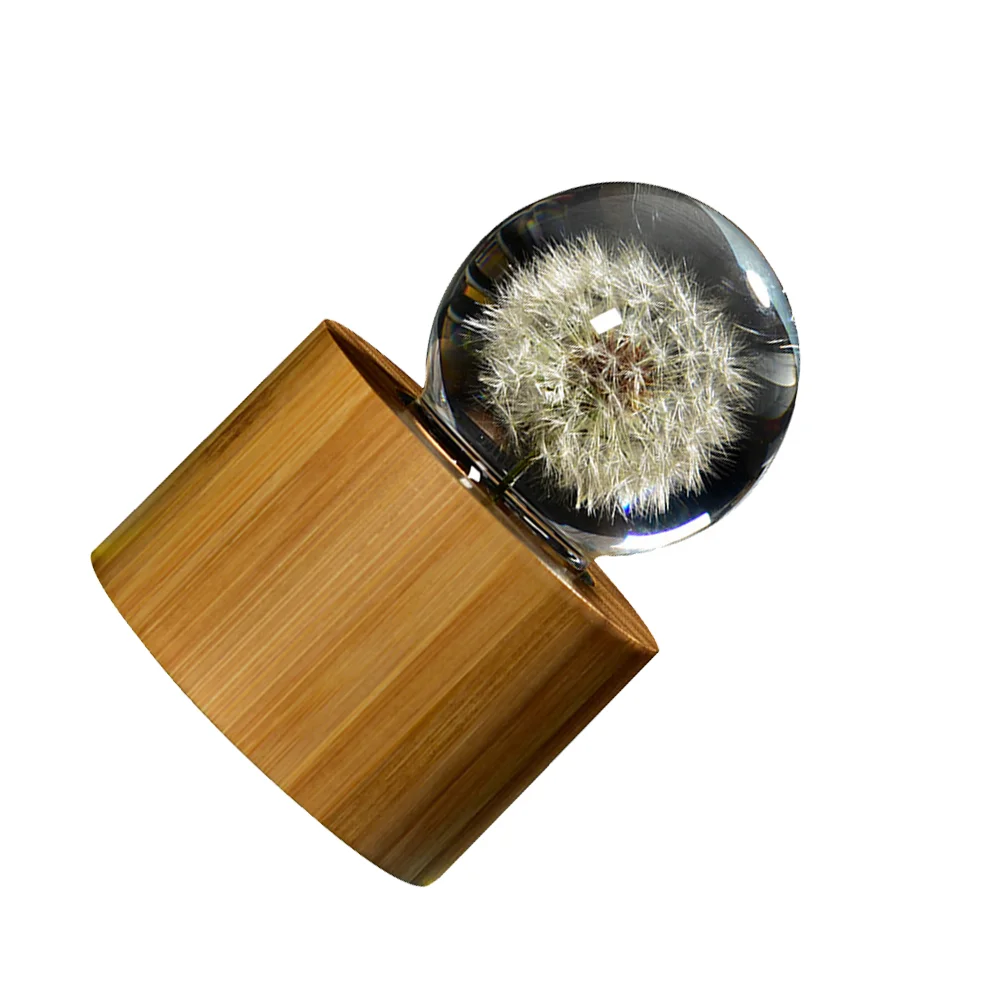 

Dandelion Crystal Box Spring Box Gift Home Crafts Ornaments - Tune B
