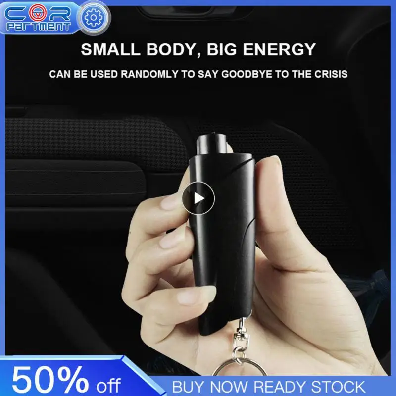 

Car Window Breaker Portable Mini Car Safety Hammer Keychain Universal Window Breaker Keychain Keychain Car Accessories