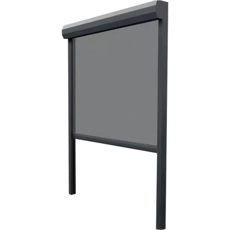 

Outdoor Blackout Waterproof Electric Manual Motorized Zip Exterior External Roller Sun Blinds Shades