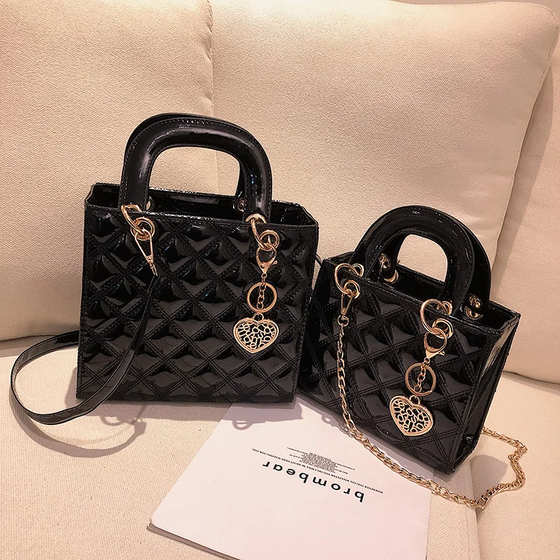 Новинка 2021 г. многофункциональные женские сумки из полиуретана с ромбовидным